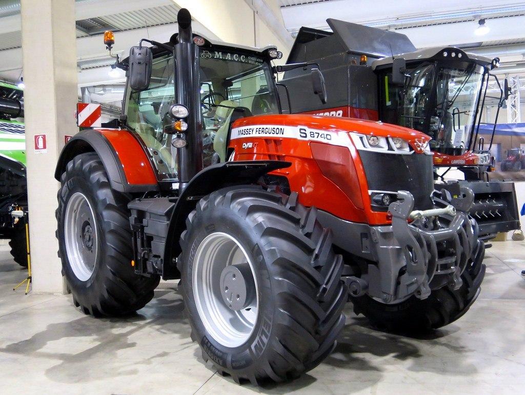 Компанія Massey Ferguson презентувала новітню модель екологічного трактора 8740 S з оновленим двигуном