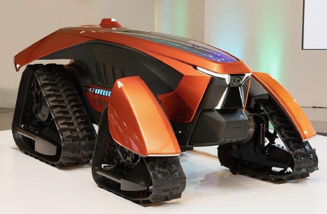 Унікальна модель трактора від компанії Kubota вперше була представлена на виставці в Японії